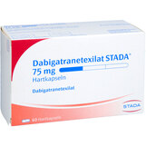 Abbildung: Dabigatranetexilat STADA 75 mg Hartkapseln Hartkapseln, 60 St PZN 17397088