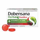 Produktbild Dobensana Herbal Kirschgeschmack Vitamin C &amp; Zink Pastillen