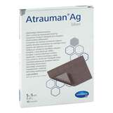Abbildung: Atrauman Ag 5x5 cm steril Kompressen Kompressen, 10 St PZN 17490882