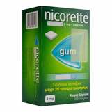 Abbildung: Nicorette Kaugummi 2 mg whitemint Kaugummi, 105 St PZN 17502361