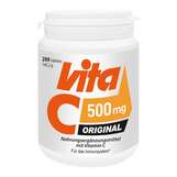 Produktbild Vita C 500 mg laktosefrei glutenfrei vegan Tabletten 