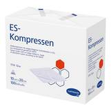 Abbildung: ES-Kompressen unsteril 10x20 cm 12fach Kompressen, 100 St PZN 17605701