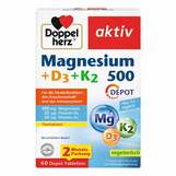 Produktbild Doppelherz Magnesium 500 + D3 + K2 Depot Tabletten