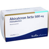 Abbildung: Abirateron beta 500 mg Filmtabletten Filmtabletten, 112 St PZN 17623372