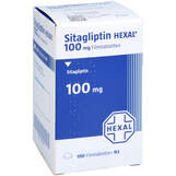 Abbildung: Sitagliptin Hexal 100 mg Filmtabletten Dose Filmtabletten, 100 St PZN 17816898