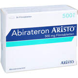 Abbildung: Abirateron Aristo 500 mg Filmtabletten Filmtabletten, 56 St PZN 17829955