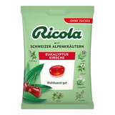 Produktbild Ricola ohne Zucker Beutel Eukalyptus Kirsche Bonbons