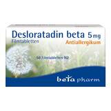 Produktbild Desloratadin beta 5 mg Filmtabletten