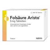 Produktbild Fols&auml;ure Aristo 5 mg Tabletten