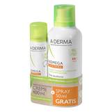 Produktbild A-Derma Exomega Control Creme + Spray Promo-Kit