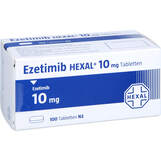 Abbildung: Ezetimib Hexal 10 mg Tabletten Tabletten, 100 St PZN 18109447