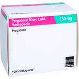 Abbildung: Pregabalin Micro Labs 150 mg Hartkapseln Hartkapseln, 100 St PZN 18153773