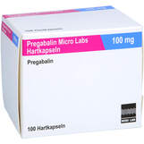 Abbildung: Pregabalin Micro Labs 100 mg Hartkapseln Hartkapseln, 100 St PZN 18153916