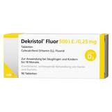 Produktbild Dekristol Fluor 500 I.E. / 0,25 mg Tabletten