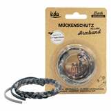 Produktbild M&uuml;ckenschutz Armband PU-Leder mischgrau KDA