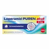 Produktbild Loperamid PUREN akut 2 mg Schmelztabletten