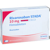 Abbildung: Rivaroxaban STADA 10 mg Filmtabletten Filmtabletten, 10 St PZN 18358771