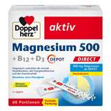 Produktbild Doppelherz Magnesium 500 + B12 + D3 Depot Direct Pell.