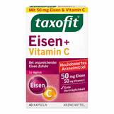 Produktbild taxofit® Eisen + Vitamin C Kapseln