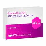 Produktbild Ibuprofen akut 400 mg Filmtabletten