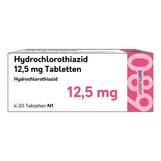 Abbildung: HCT-089PHARM 12,5 mg Tabletten Tabletten, 30 St PZN 18424887