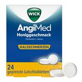 Produktbild WICK Angimed Honiggeschmack 5 mg / 1 mg Lutschtabletten 