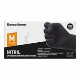 Produktbild Domotherm Untersuchungshandschuhe Nitril unste.pf M schwarz