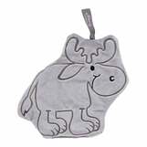 Produktbild Fashy W&auml;rmekissen Elch Enno Kirschkern grau