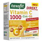 Produktbild Taxofit Vitamin C 1000 + Zink + D3 Direkt Granulat