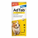 Produktbild AdTab™ Kautabletten f&uuml;r mittelgro&szlig;e Hunde 225 mg 5,5 bis 11 kg