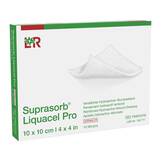 Abbildung: Suprasorb Liquacel Pro 10x10 cm Kompressen Kompressen, 10 St PZN 18772660