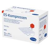 Abbildung: ES-Kompressen steril 10x20 cm 12fach Großpackung Kompressen, 20X5 St PZN 18777657