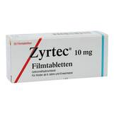 Produktbild Zyrtec 10 mg Filmtabletten