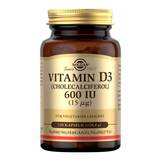 Produktbild Solgar Vitamin D3 600 I.E. Kapseln