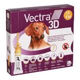 Abbildung: Vectra 3D Lösung z.Auftro.a.d.Haut für Hunde v.1,5 - 4 kg Lösung, 3 St PZN 18910180