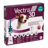 Abbildung: Vectra 3D Lösung z.Auftro.a.d.Haut für Hunde ü.4 - 10 kg Lösung, 3 St PZN 18910197