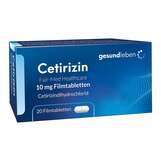Produktbild Cetirizin Fair-Med Healthcare 10 mg Filmtabletten / Gehe