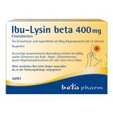 Abbildung: Ibu-Lysin beta 400 mg Filmtabletten Filmtabletten, 50 St PZN 19101152