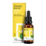 Produktbild Vitamin D3 + K2 Pfl&uuml;ger Pur 500 I.E. / 25 µg Tropfen