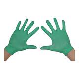 Produktbild Handschuhe Einmal Nitril Bio L gr&uuml;n