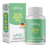 Abbildung: Selen 200 µg hochdosiert + vegan Tabletten Tabletten, 180 St PZN 19183173
