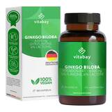 Abbildung: Ginkgo biloba Extrakt 6000 mg vegan Kapseln Kapseln, 180 St PZN 19183368