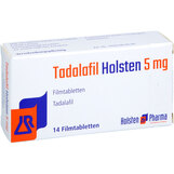 Abbildung: Tadalafil Holsten 5 mg Filmtabletten Filmtabletten, 14 St PZN 19208625