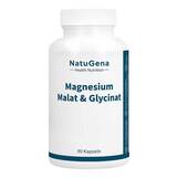 Produktbild Magnesium-Malat &amp; Glycinat hochdosiert + vegan Kapseln 