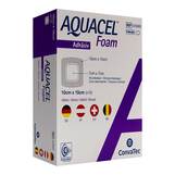 Produktbild Aquacel Foam adh&auml;siv 10x10 cm Verband