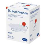 Abbildung: ES-Kompressen steril 10x10 cm 12fach Großpackung Kompressen, 20X5 St PZN 19357259