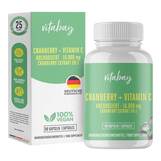 Abbildung: Cranberry + Vitamin C 10.000 mg hochdosiert Kapseln Kapseln, 90 St PZN 19380301