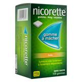 Abbildung: Nicorette Kaugummi 4 mg freshfruit Kaugummi, 105 St PZN 19398057