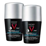 Abbildung: Vichy Homme Deo Roll-on 72h Anti-Flecken Creme, 2X50 ml PZN 19398790