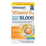 Abbildung: Tetesept Vitamin D3 10.000 Filmtabletten Filmtabletten, 12 St PZN 19402445